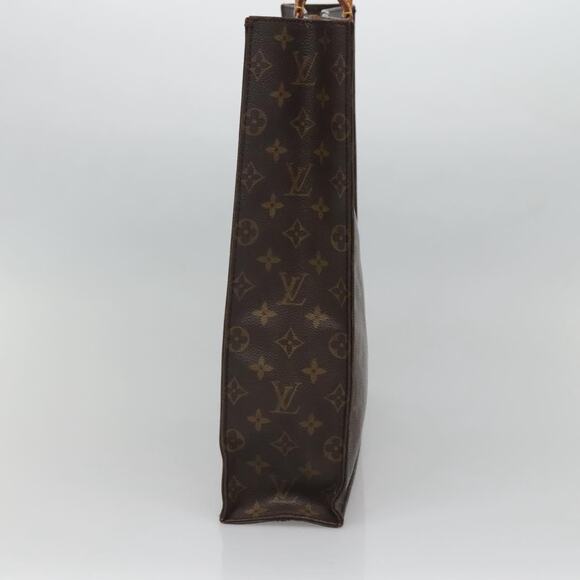 LOUIS VUITTON Monogram Sac Plat Hand Bag M51140 - Picture 4 of 16